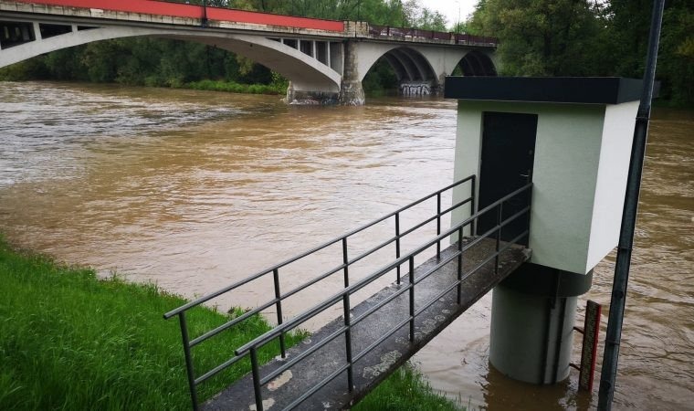 Alarm przeciwpowodziowy na terenie powiatu oświęcimskiego