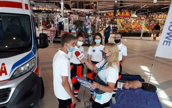 Przyszli ratownicy medyczni z powiatowej „Szóstki” już wykorzystują nabytą wiedzę