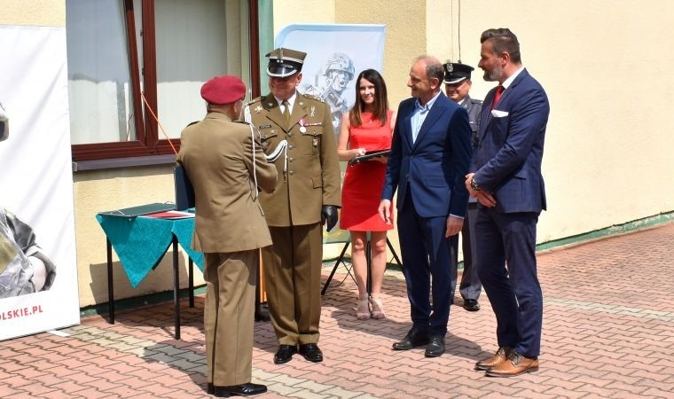 Święto Wojska Polskiego w Wojskowej Komendzie Uzupełnień w Oświęcimiu