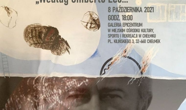 „Według Umberto Eco…”. Wernisaż wystawy prac Józefa Hołarda