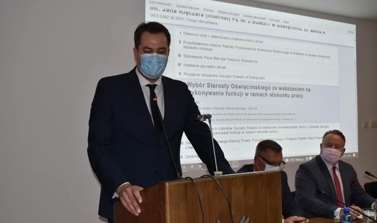 Andrzej Skrzypiński nowym Starostą Oświęcimskim