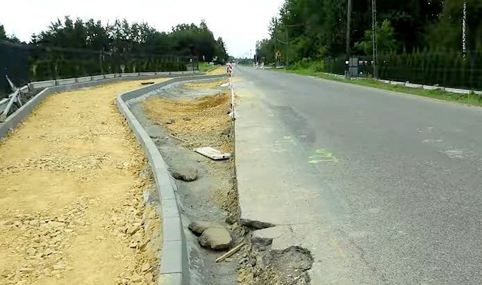 Modernizacja powiatowych traktów w Brzezince i Polance Wielkiej (film)