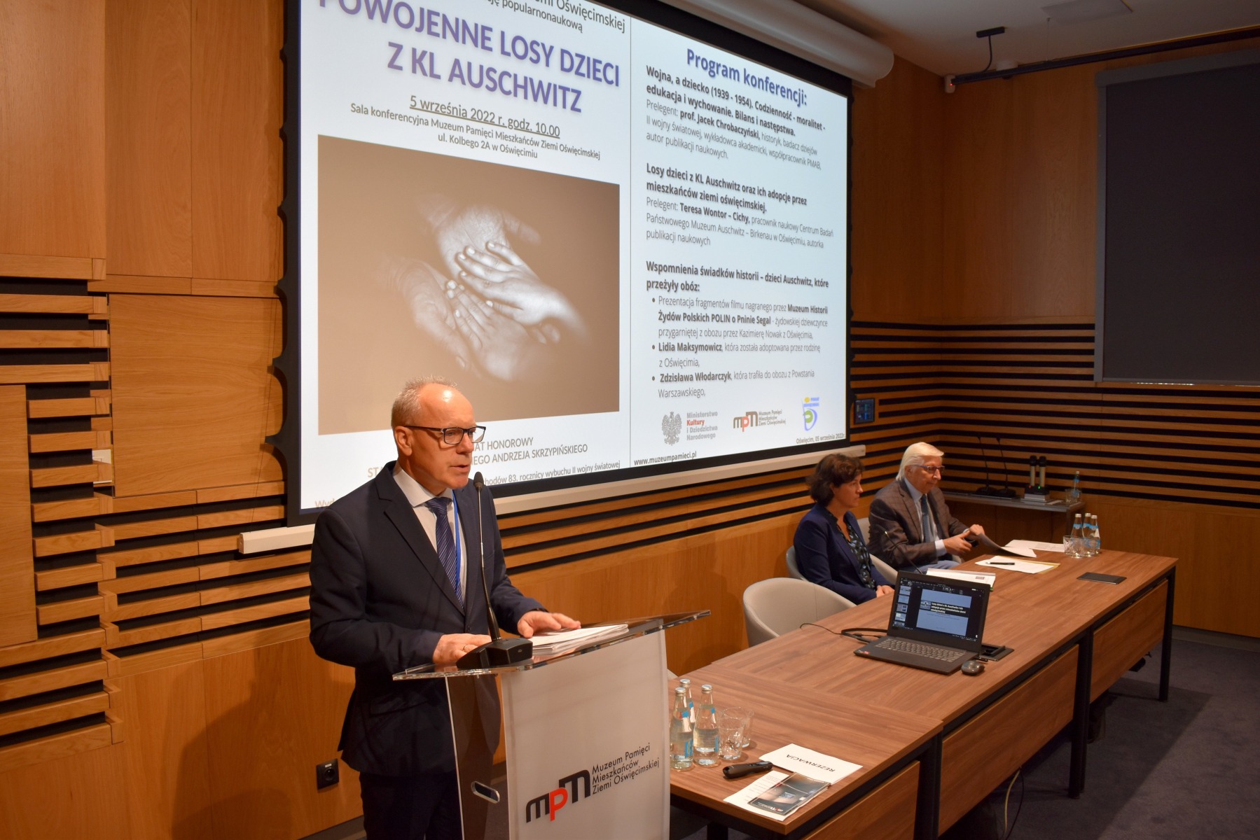 „Powojenne losy dzieci z KL Auschwitz”. Pierwsza konferencja w murach Muzeum Pamięci