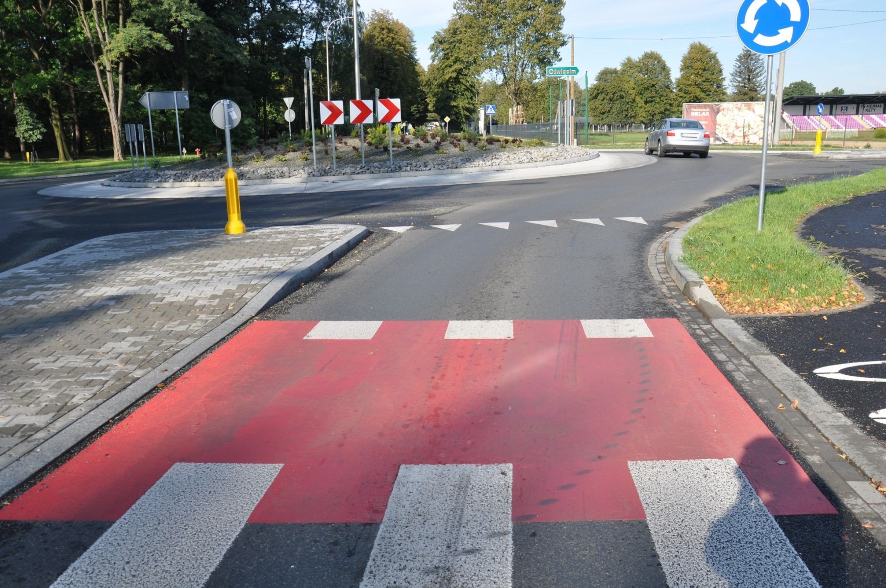 Kolejny odcinek kęckiej obwodnica gotowy do użytku