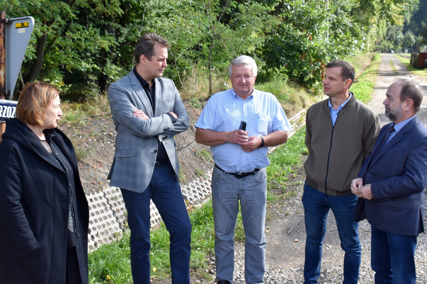 Odwodnienie drogi powiatowej w Jawiszowicach