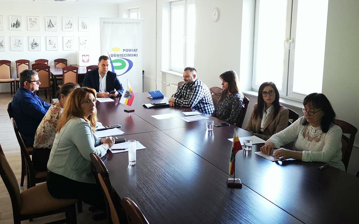 Jesienią o zimie. Obradował Powiatowy Zespół Zarządzania Kryzysowego