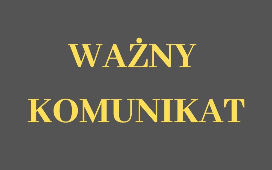 Informacja dla klientów starostwa i wydziałów zamiejscowych