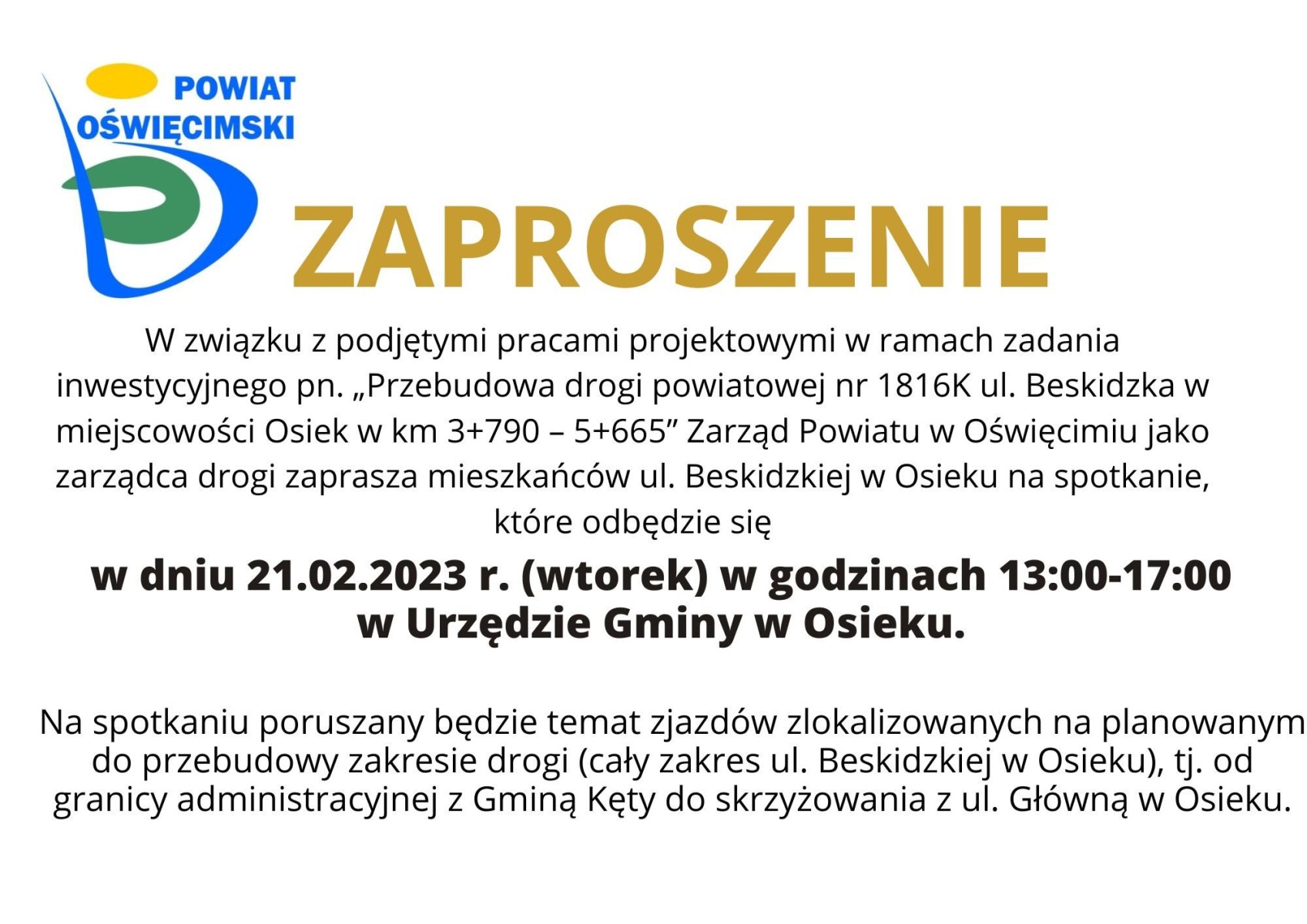 Zaproszenie na spotkanie