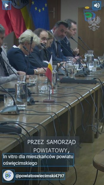 In vitro finansowane przez Powiat Oświęcimski (filmik)