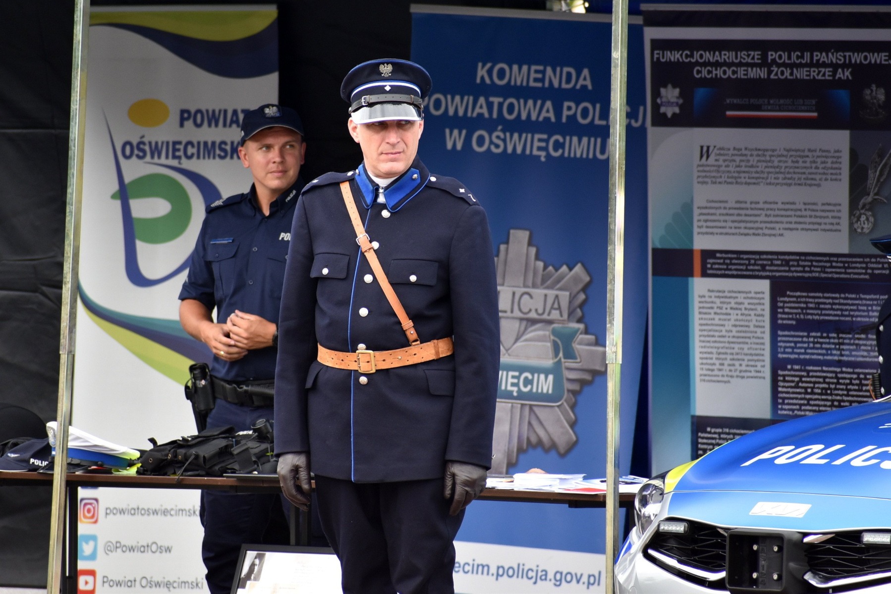 Pomagać i chronić. Powiatowe uroczystości z okazji Święta Policji
