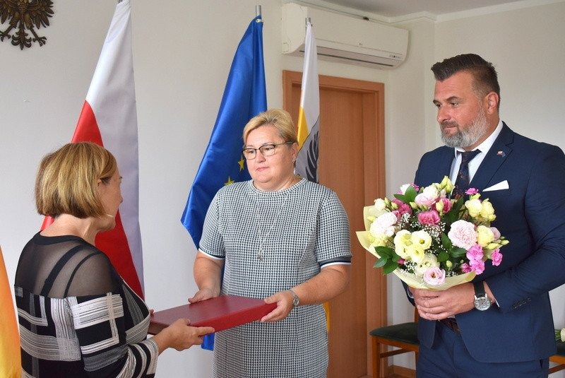 Podziękowania dla dyrektor MPMZO