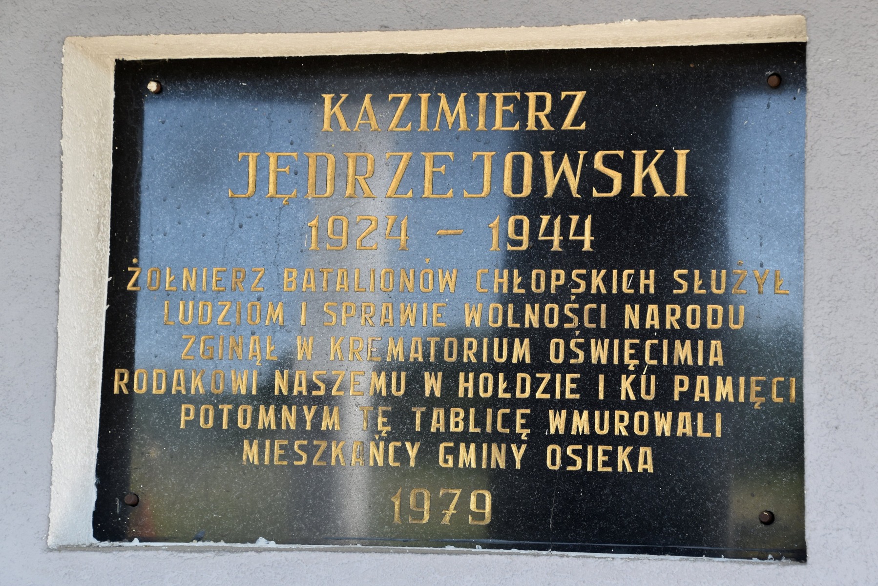 Za pomoc więźniom Auschwitz zapłacił życiem