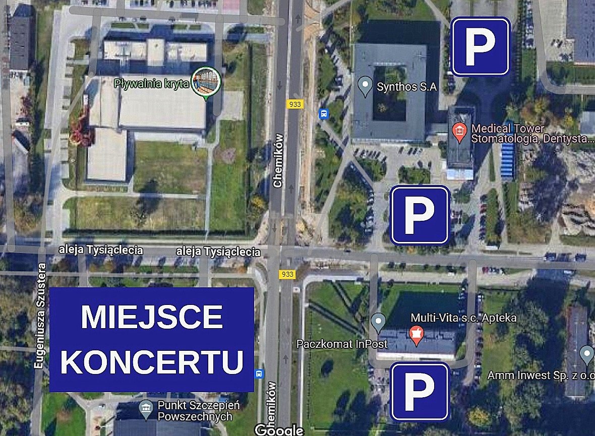 Dodatkowe parkingi dla uczestników muzycznego Powitania Lata