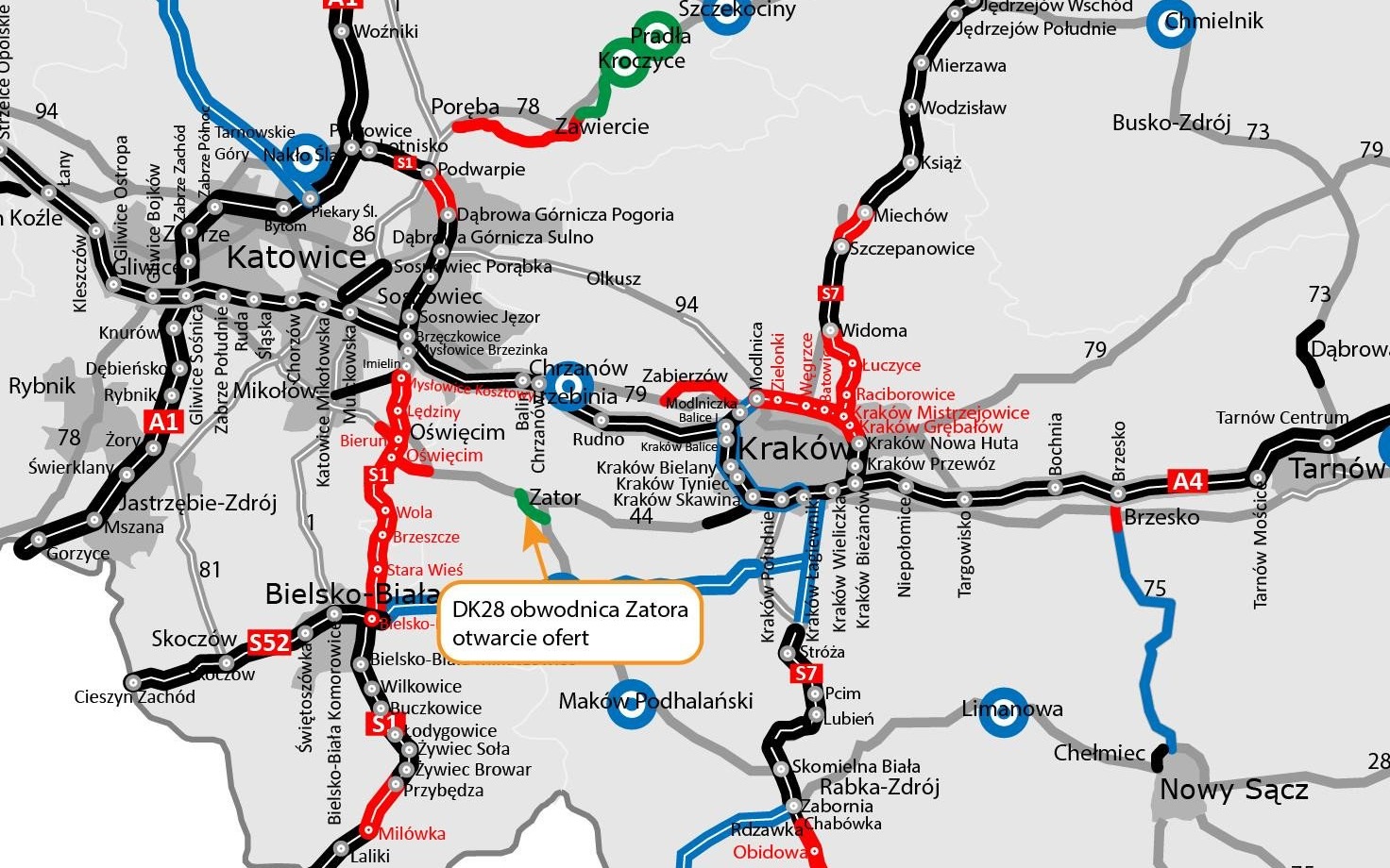 Budowa obwodnicy Zatora coraz bliżej