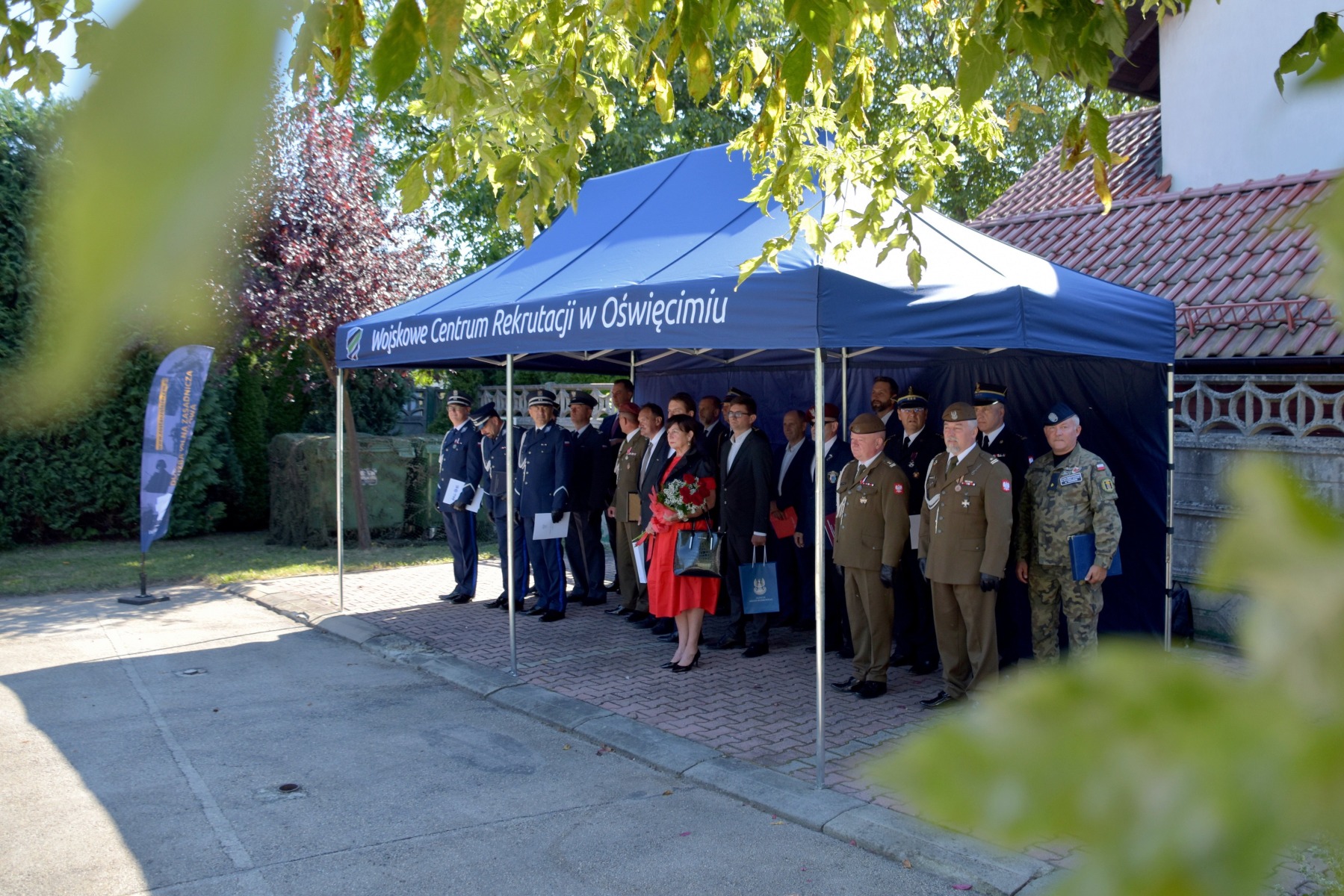 Uroczysty apel w Wojskowym Centrum Rekrutacji