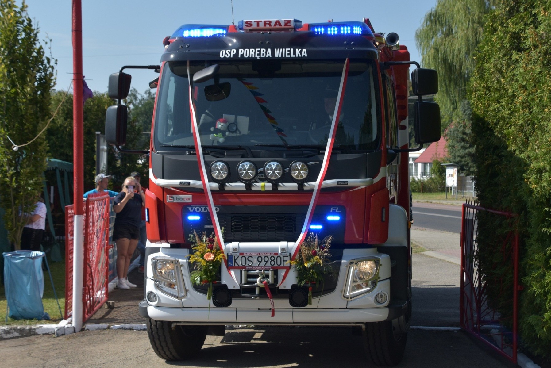 Jubileusze OSP w Porębie Wielkiej i Zasolu