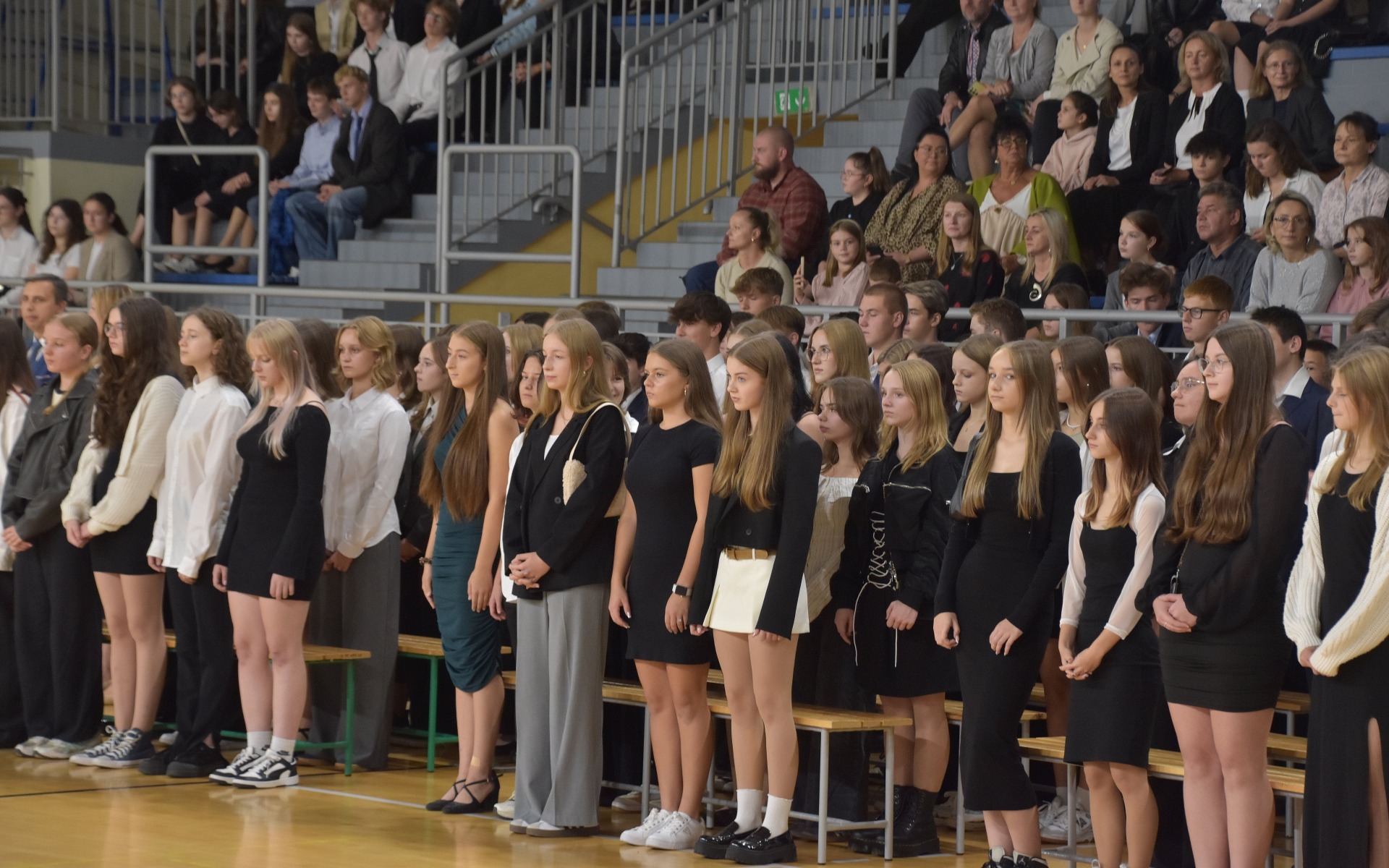 Ślubowanie pierwszoklasistów w powiatowym „Konarze”