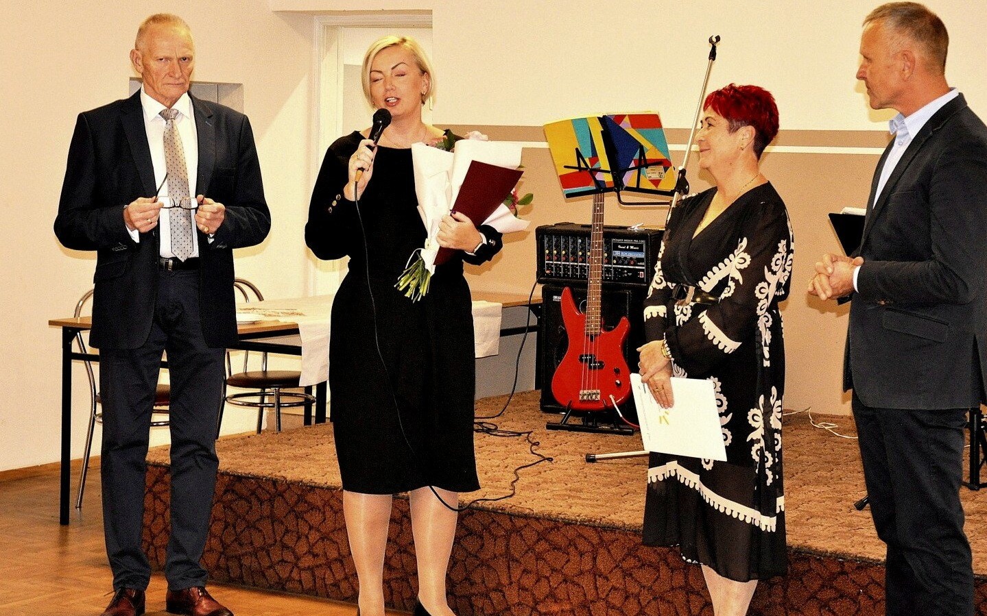 Aktywni seniorzy z Klubu „Złoty Wiek” w Łękach