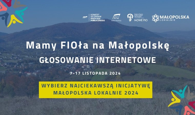 Wybierz najciekawszą inicjatywę Małopolska Lokalnie 2024!