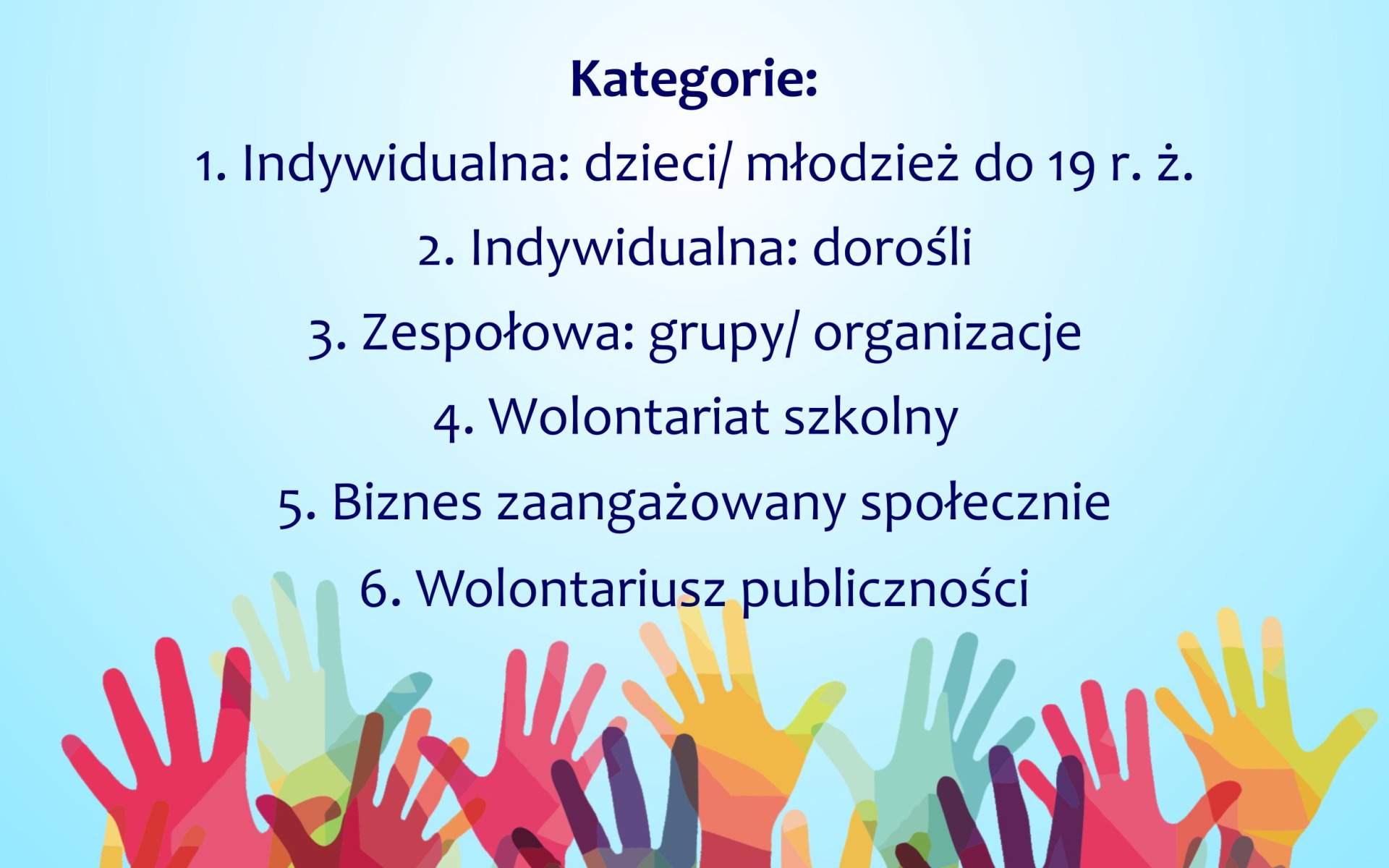 WOLONTARIUSZ ROKU 2024. Na zgłoszenia czekamy do 9 grudnia