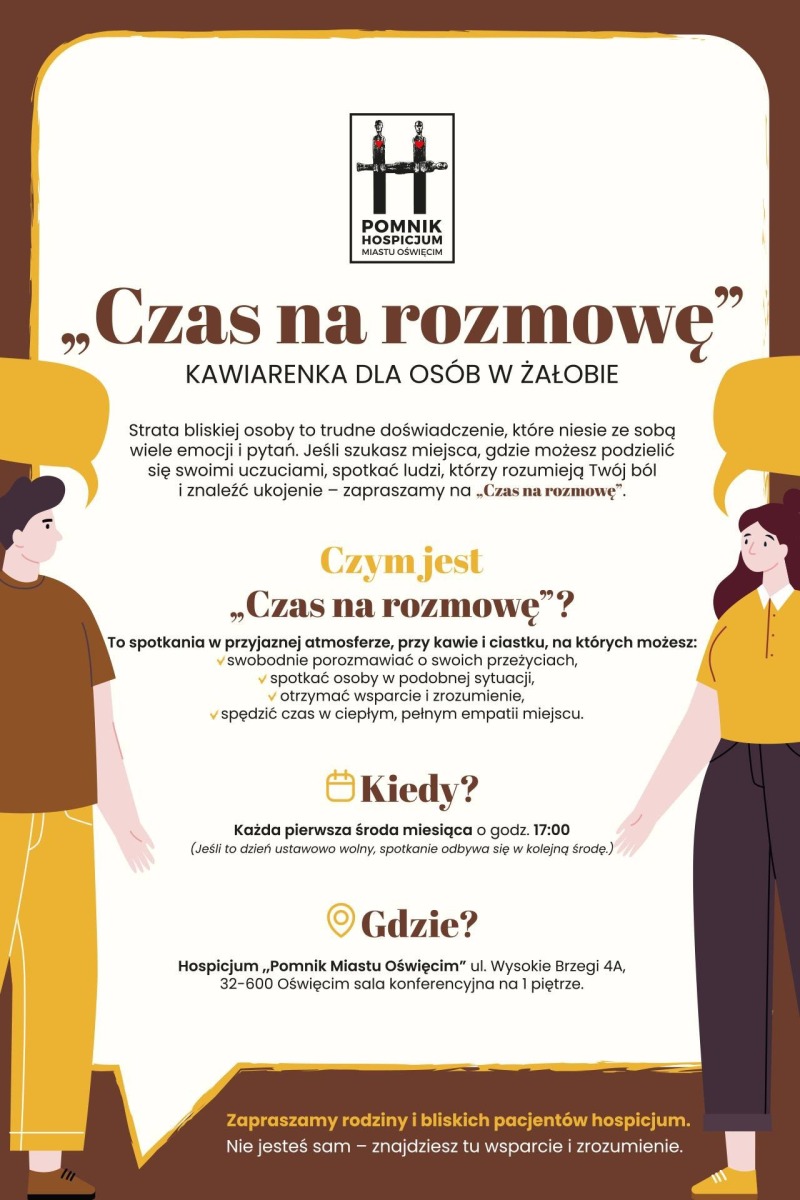 Czas na rozmowę. Kawiarenka dla osób w żałobie