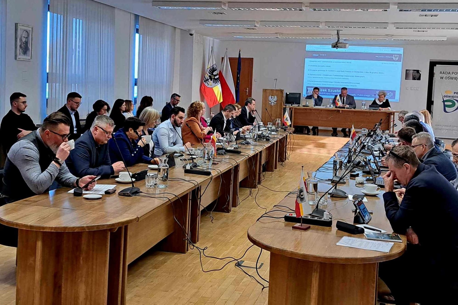 Zapowiedź XI sesji Rady Powiatu w Oświęcimiu