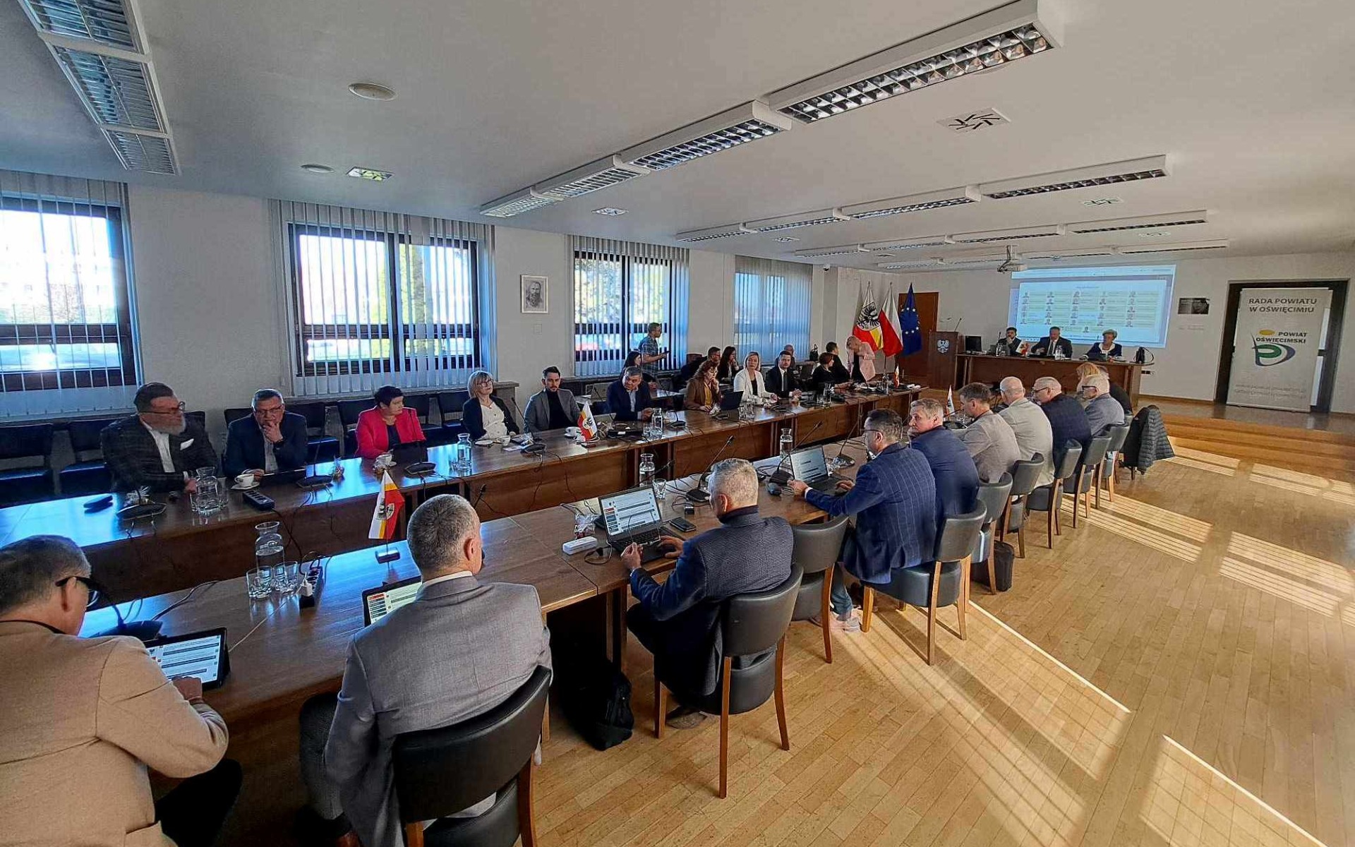 Zapowiedź sesji Rady Powiatu w Oświęcimiu