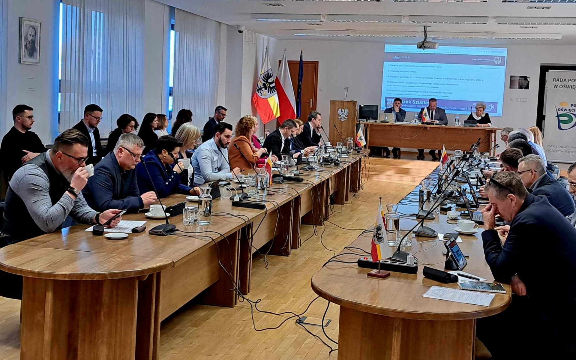 Zapowiedź XIII sesji Rady Powiatu w Oświęcimiu