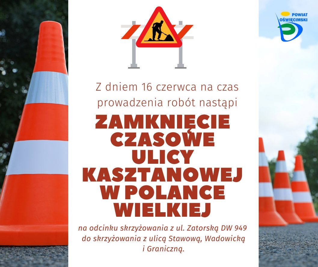 Zmiana organizacji ruchu - Polanka Wielka