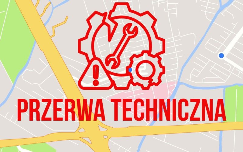 Przerwa techniczna usługi WMS i WFS Powiatu Oświęcimskiego