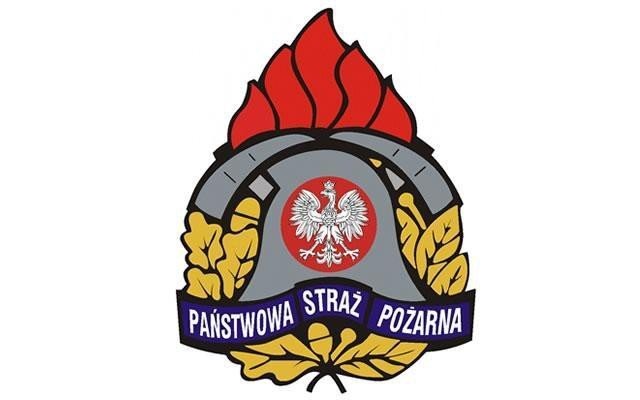 Łęki - pożar pustostanu przy ulicy Piastowskiej