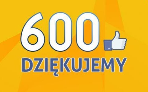 Dziękujemy! Jest nas już 600 na facebookowym profilu portalu!