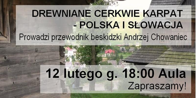 Oświęcim - o drewnianych cerkwiach Karpat w Galerii Książki