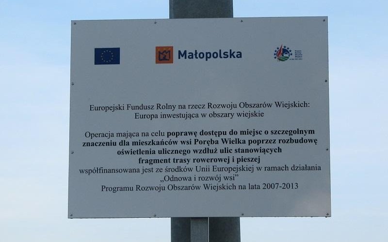 Najważniejsze inwestycje na terenie Gminy Oświęcim w 2015 roku