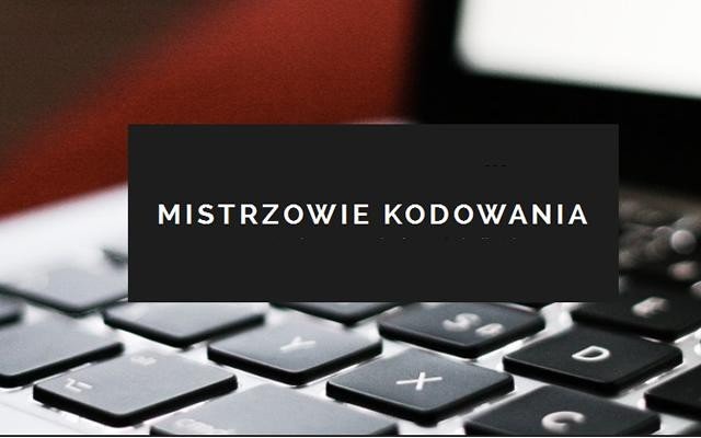 Oświęcim - rusza nabór do programu Mistrzowie Kodowania