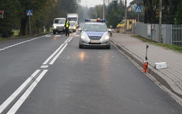 Grojec - Wypadek na Beskidzkiej. 18 - latek potrącił 13 - latka