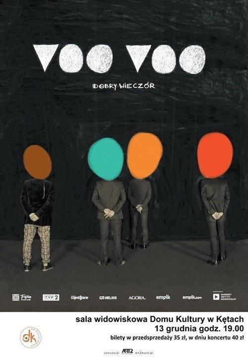 KĘTY. Koncert Voo Voo. Ostatnia szansa na bilet