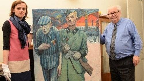 OŚWIĘCIM. Obraz Davida Olère już w Muzeum Auschwitz