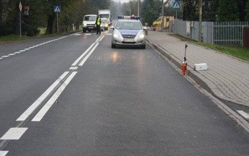 GROJEC. 13-letni pieszy trafił do szpitala