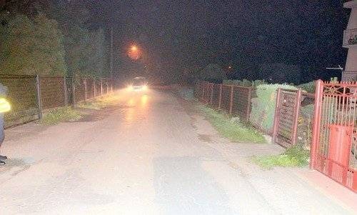 BRZEZINKA. Na rowerze wjechał w pieszą. Był pijany