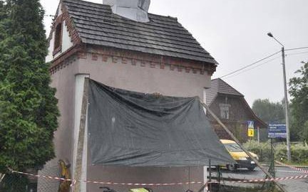 KĘTY. Remont drogi, budowa ronda, przenoszą kapliczkę...