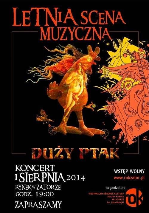 KONCERT. Duży Ptak na rynku w Zatorze