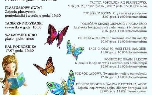 OŚWIĘCIM. Wakacyjne zajęcia w Galerii Książki