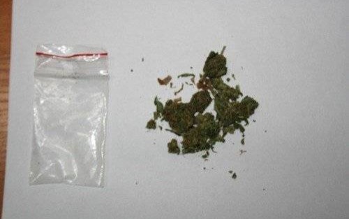 OSIEK. Kilka porcji marihuany w szufladzie biurka