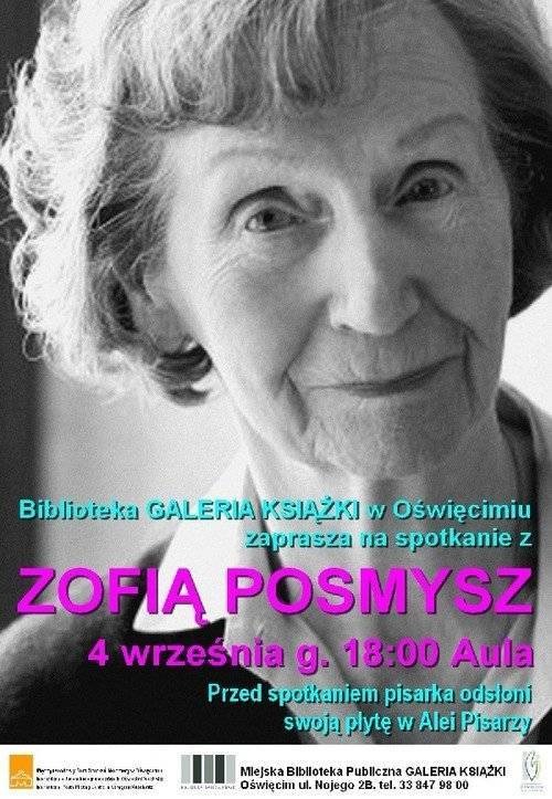 OŚWIĘCIM. Płyta dedykowana Zofii Posmysz w Alei Pisarzy