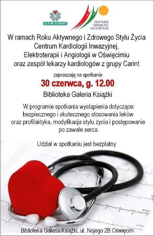 OŚWIĘCIM. W bibliotece o życiu po zawale