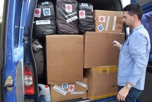 OŚWIĘCIM. Transport humanitarny ruszył na Ukrainę - ZDJĘCIA