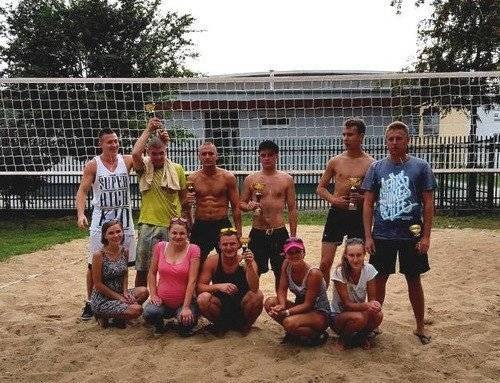 SIATKÓWKA PLAŻOWA. Na plaży w ...Chełmku