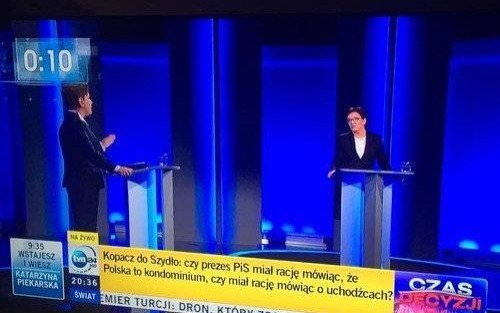 WYBORY 2015. Kopacz vs. Szydło - kto według Was wygrał debatę?