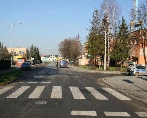 OŚWIĘCIM. 74-letni rowerzysta trafił do szpitala